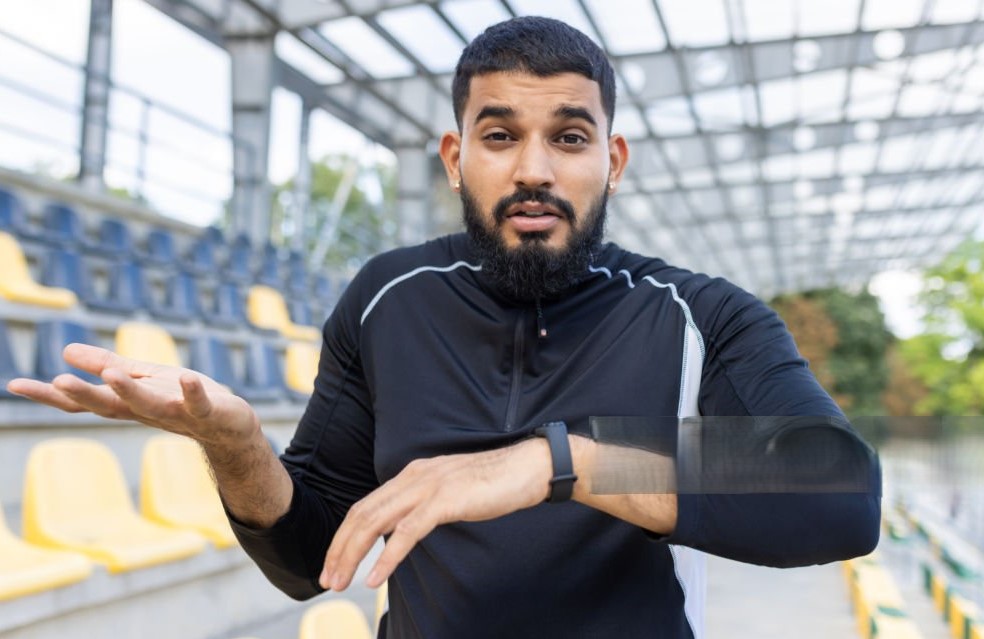 Beginner runner on Toronto Martin Goodman Trail