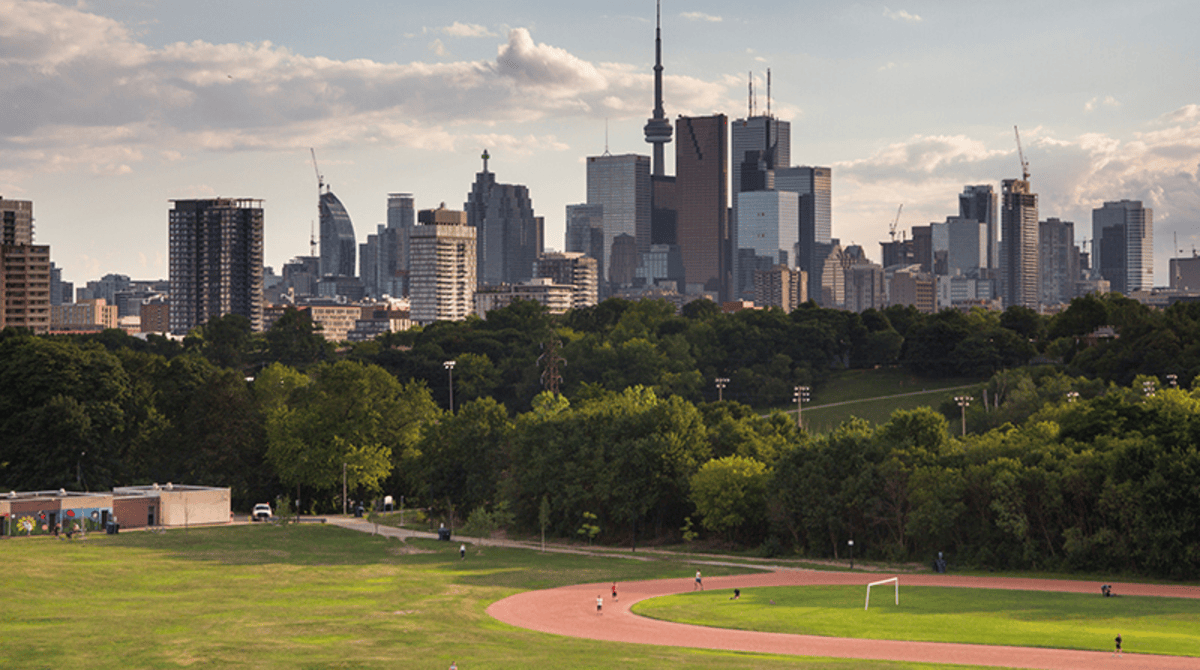 Overview of the best running routes in Toronto